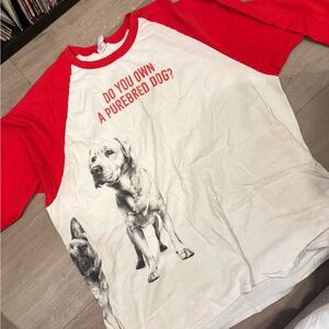 Royal Canin Red and White Dog Graphic T-Shirt